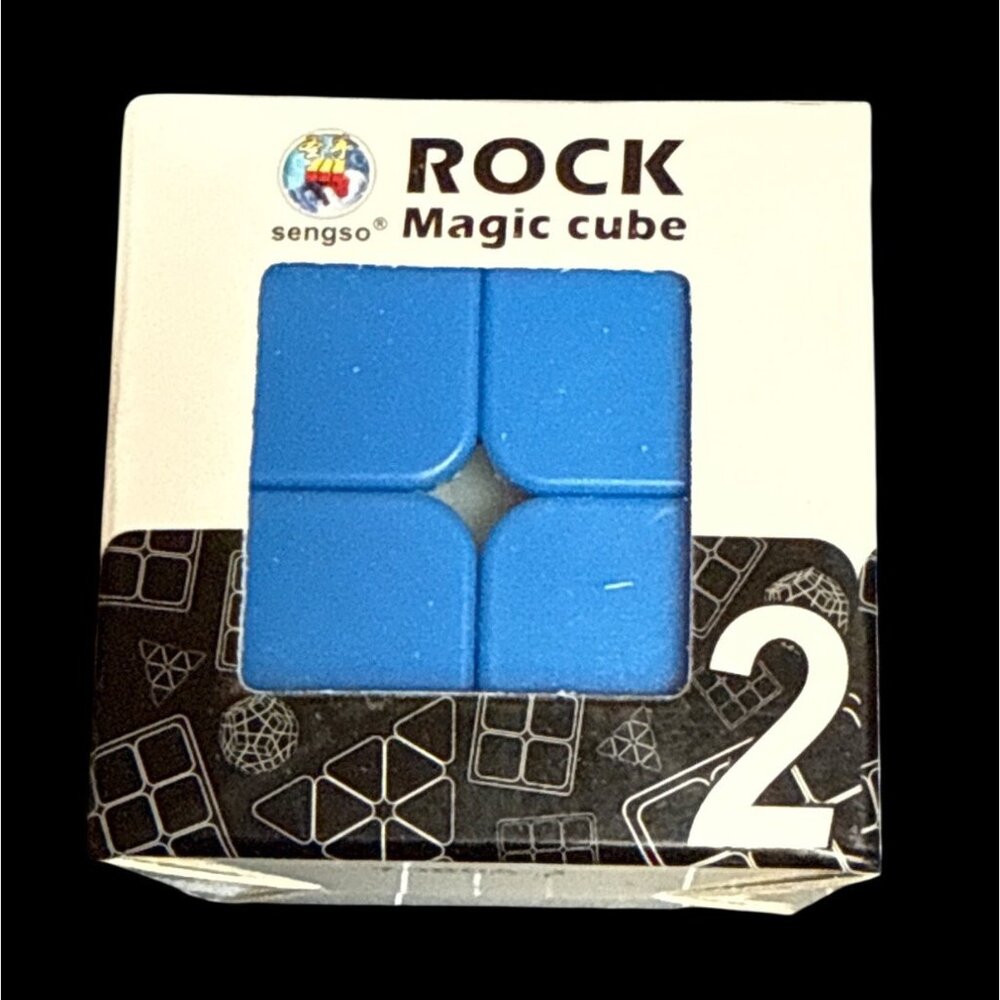 Sengso 2x2x2 Magic Cube Puzzle Toy For Ages 6+